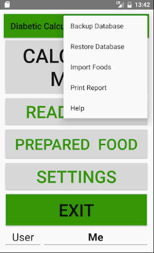 Diabetic Calculator Screenshot 2 - AppWisp.com