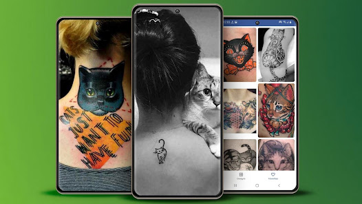 Cat Tattoo Designs and Ideas 22 APK + Mod (Unlimited money) untuk android