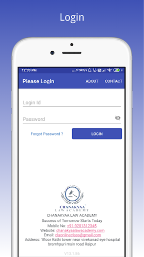 CHANAKYAA LAW ACADEMY ONLINE Screen 2