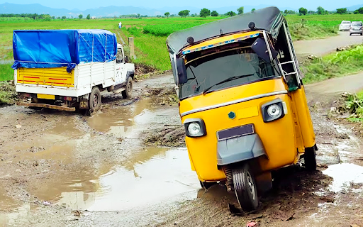 Android application Tuk Tuk Auto Driving Games screenshort