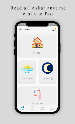 Android application Piety of Hearts - Muslim Guide screenshort