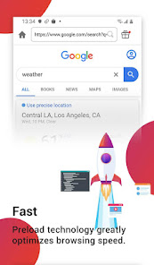 Screenshot 3 Cherry Browser Fast and Secure android