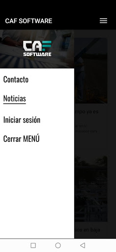 WebCAF Screen 2