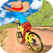 Stickman BMX Cycle Offroad Hill Climb icon
