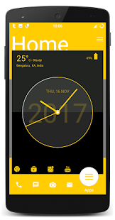 Analog Clock Launcher - App lock, Hide App 9.0 APK screenshots 12