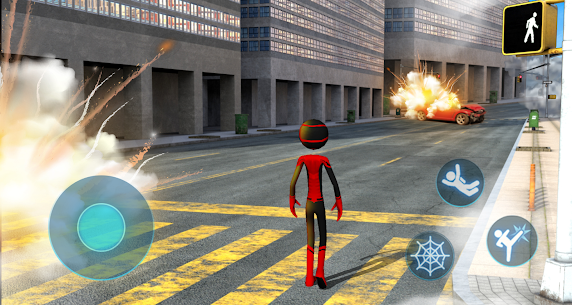 Spider Stickman Rope Hero APK for Android Download 3