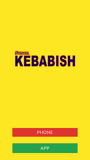 Android application Sanam Kebabish S9 screenshort