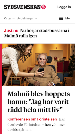 Sydsvenskan Nyheter Screen 2