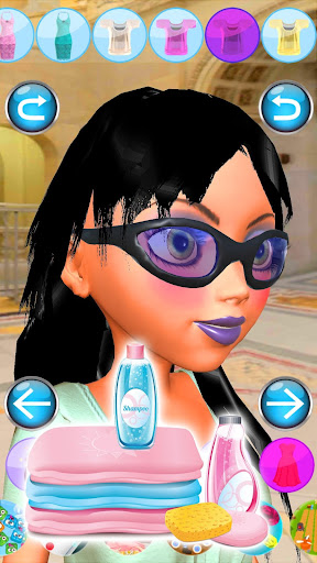 Princess Game Salon Angela 3D - Talking Princess 220112 screenshots 13