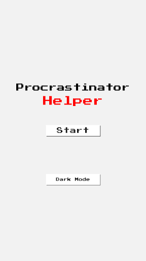 Procrastinator Helper 0.1 screenshots 1