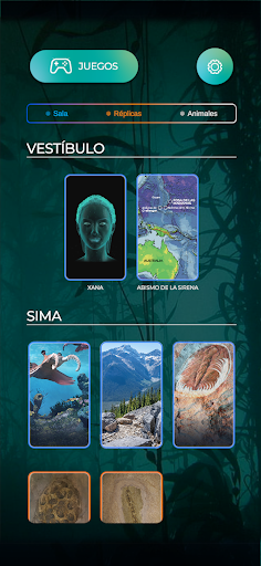 Android application DINÓPOLIS screenshort