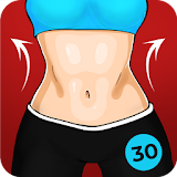 Abs Workout - Female Flat Stomach, Lose Belly Fat icon