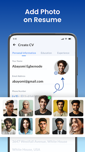 Screenshot of Resume Builder - CV Maker App