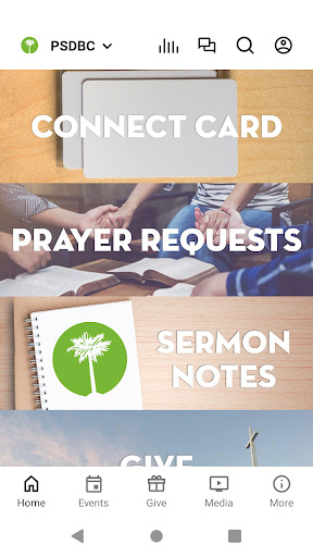 Android application Palm Springs Dr Baptist Church screenshort