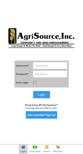 Android application AgriSource Inc screenshort