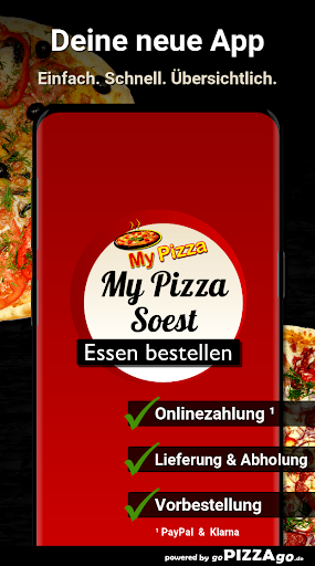 Android application My Pizza Soest screenshort