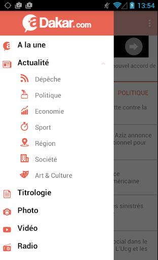 aDakar.com Screen 2