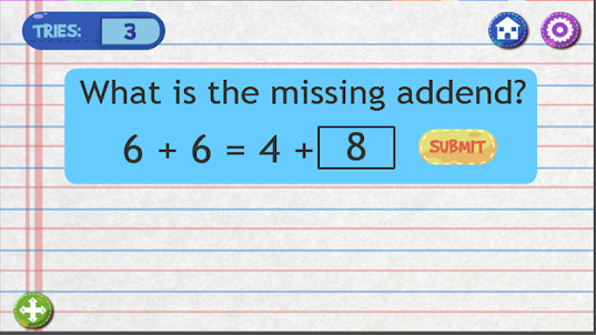 Finding Missing Addends or Sum