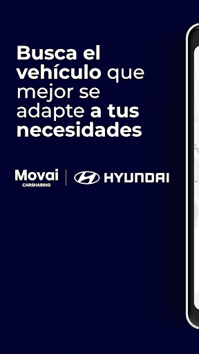 Android application Movai Carsharing by Hyundai screenshort