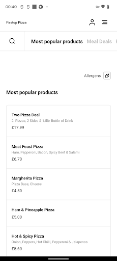 Firstop Pizza Screen 3