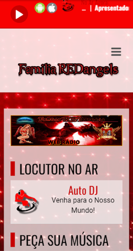 Rádio REDangels Screen 2