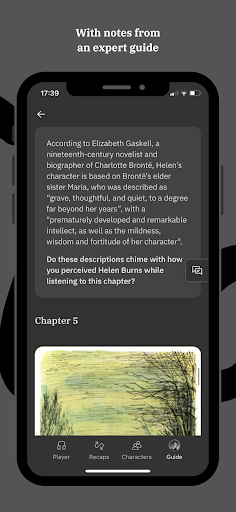Audrey: Guided audiobooks Screen 2