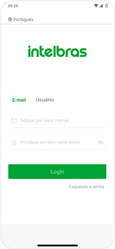 Android application Intelbras Solar Send screenshort