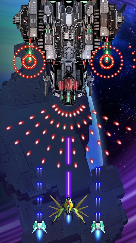 宇宙戦争：宇宙船シューティングゲームのおすすめ画像1