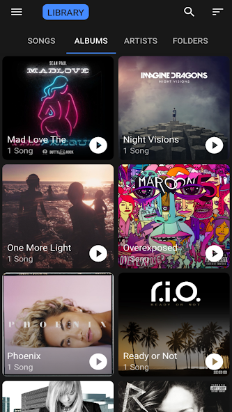 Melody Music Player capturas de pantalla