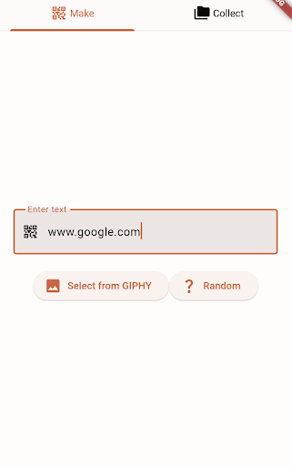 Android application GIF Code screenshort