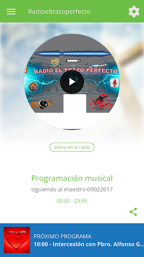 Android application Radioeltrazoperfecto screenshort