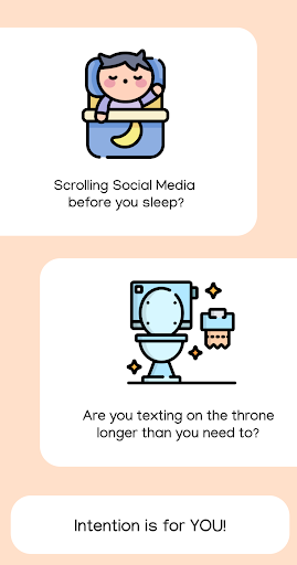 Intention: Distraction Blocker Screen 2