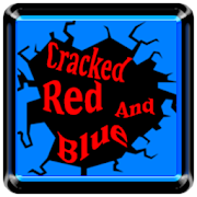 Cracked Red and Blue Icon Pack ✨Free✨