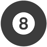Magic 8-Ball flat icon
