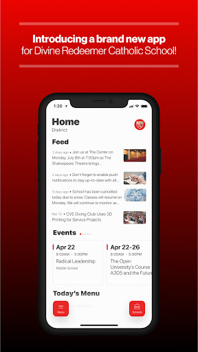 Android application Divine Redeemer CO Springs screenshort