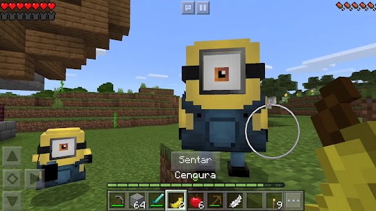 Map Yellow Minions Craft For MCPE Apk Download 5