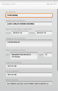 Mexican Federal License Check Screenshot