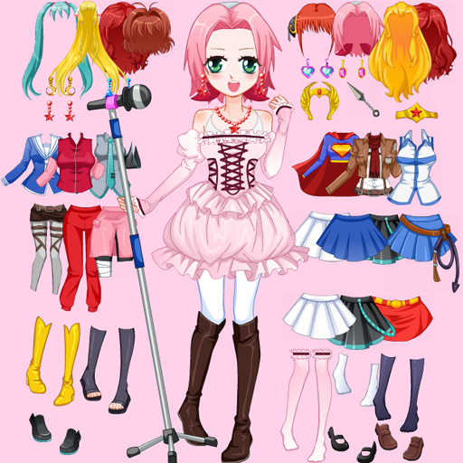 Cosplay Girls, Dress Up Game 4.8.0 Icon