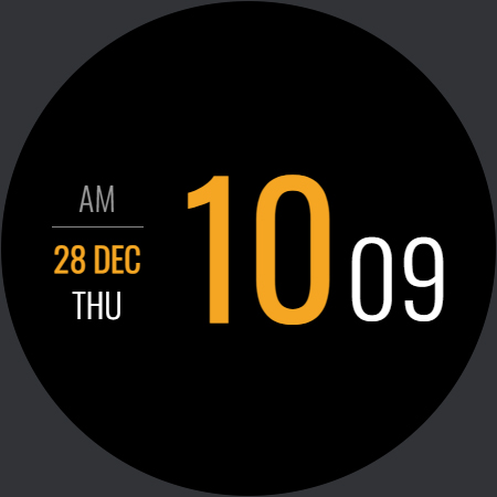 Dens Digital 1 Watch Face screenshot 13