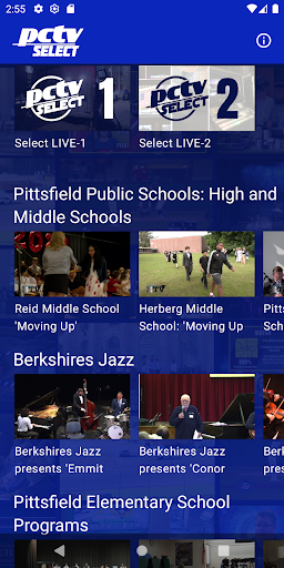 Android application PCTV Select screenshort