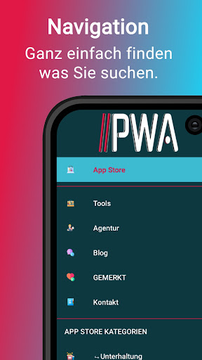 PWA APP Store & Tools Screen 3