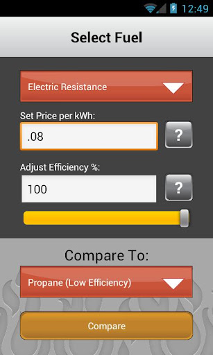 NDSU Heating Fuel Comparison Screen 2