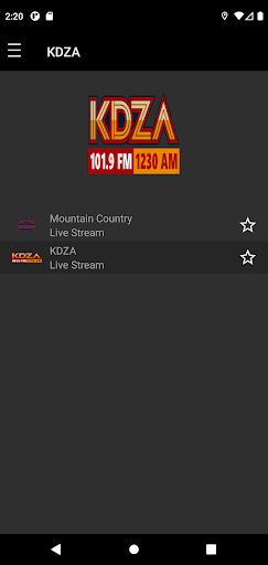 Android application KDZA screenshort