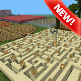 Mega maze map for Minecraft PE icon