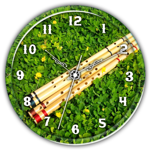 Flute Clock Live Wallpaper Google Play のアプリ