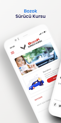 Android application Bozok Sürücü Kursu screenshort