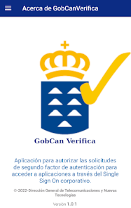 Captura 1 GobCan Verifica android