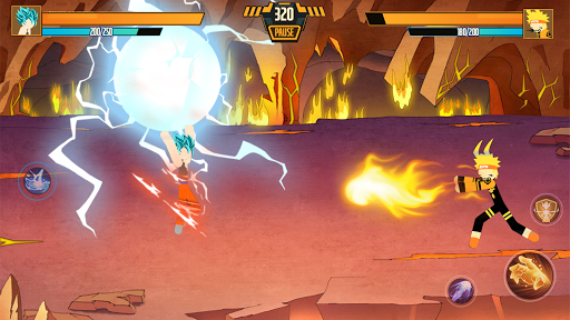 Stickman Warriors Fight - Dragon Shadow Fighter screenshots 14