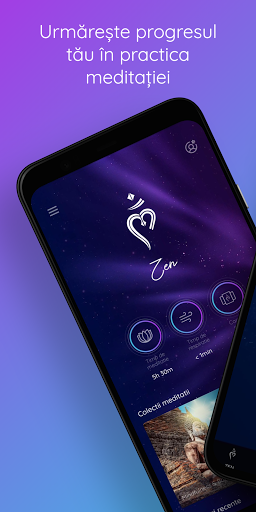 Android application Zen: meditații ghidate screenshort