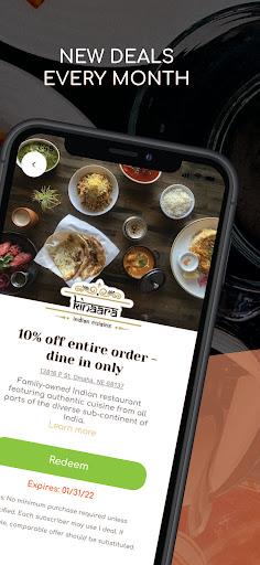 FoodLovers App Screen 3